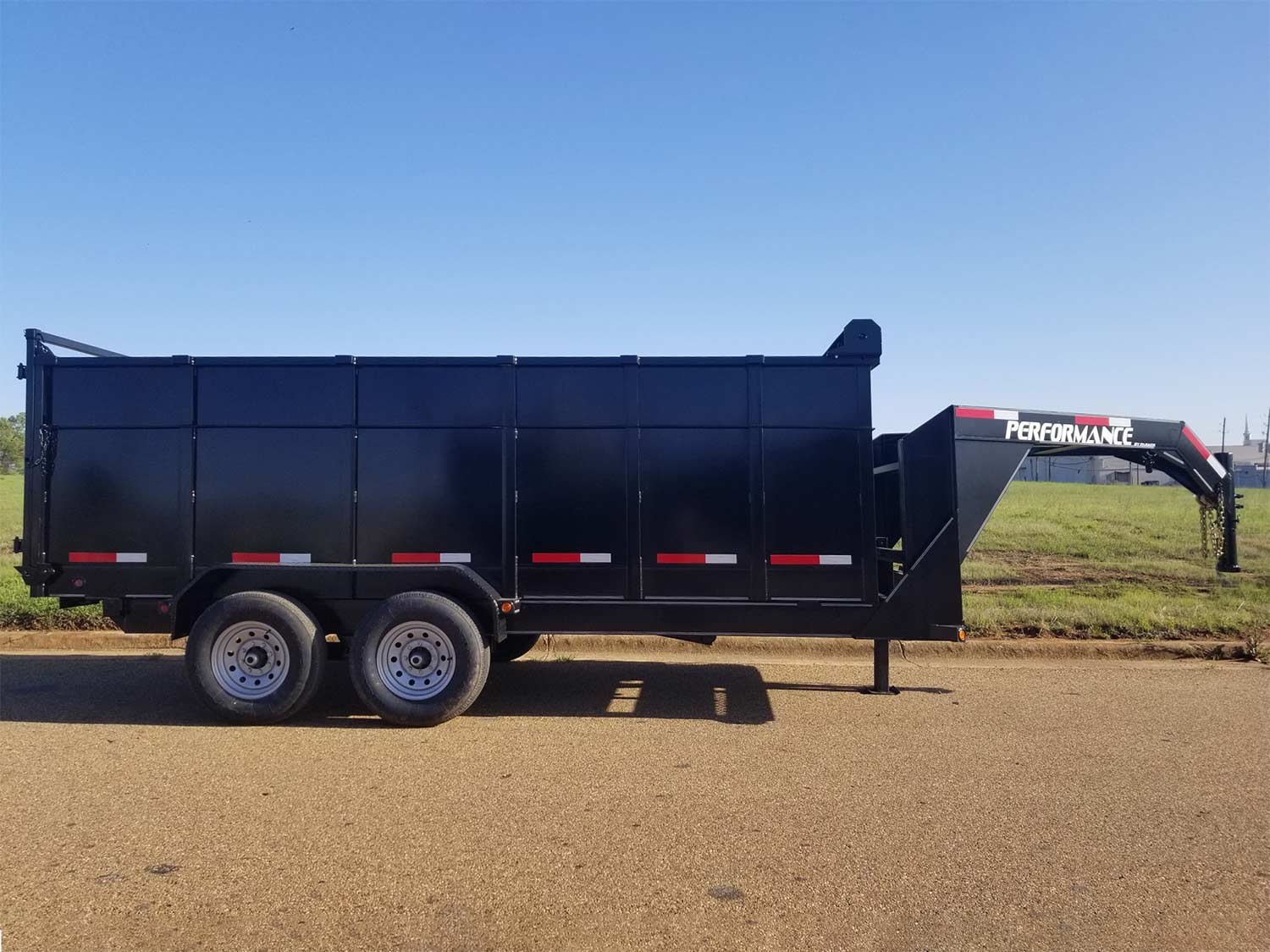 Hydraulic Dump Trailer with Gooseneck HD8316SP